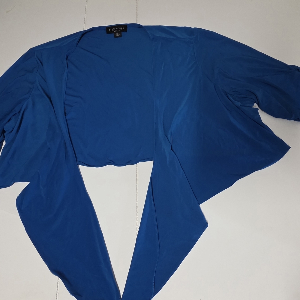 Cardigan Short In Back Long In Front 3X - Picture 3 of 8